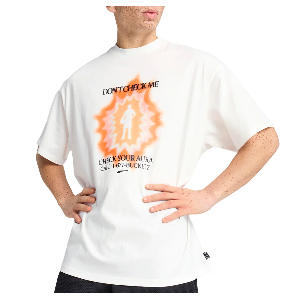 Hoop Dreamz Oversized Basketball Graphic Crew Neck Short Sleeve T-Shirt - Image 3