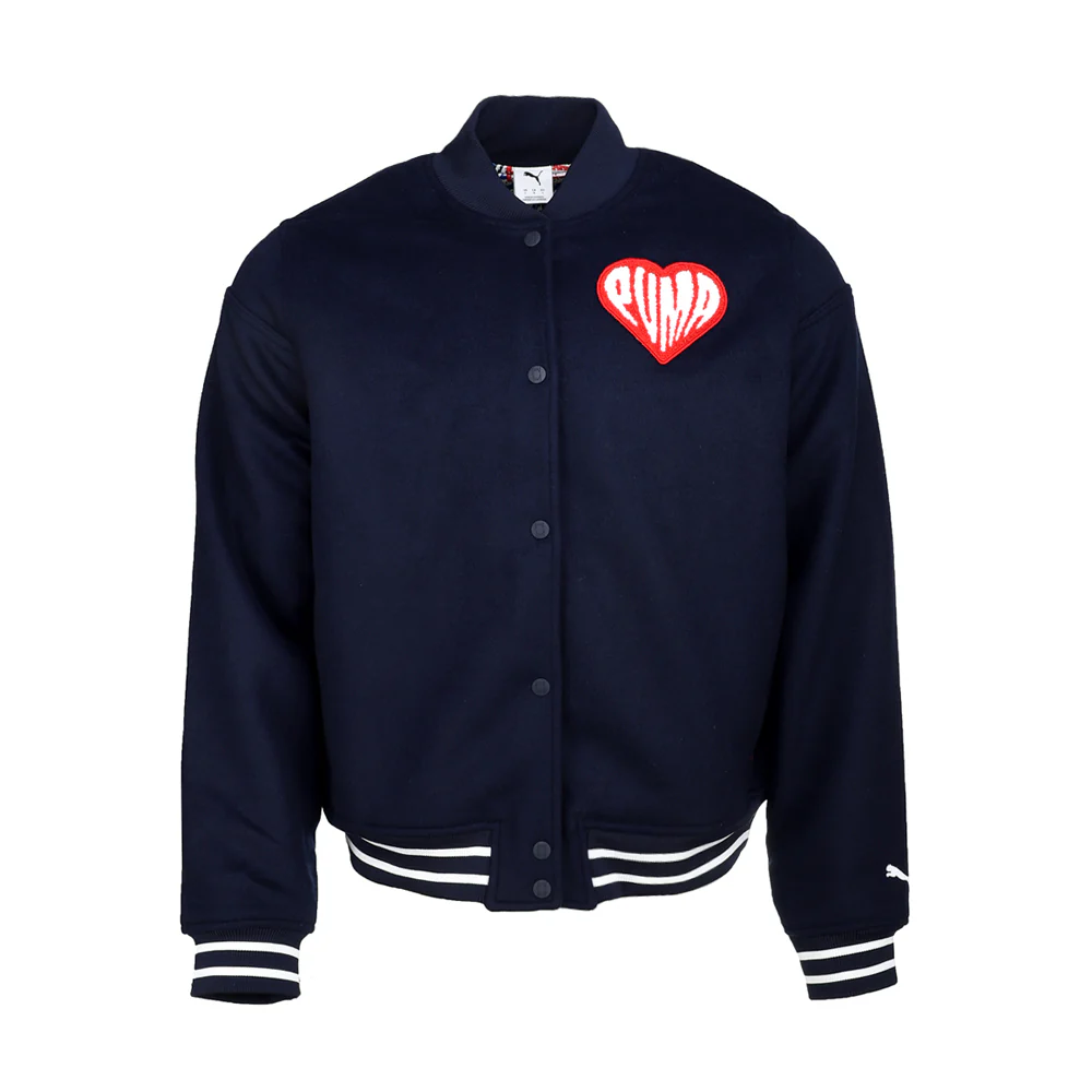 Hooperhotline Varsity Button Down Jacket - Image 3