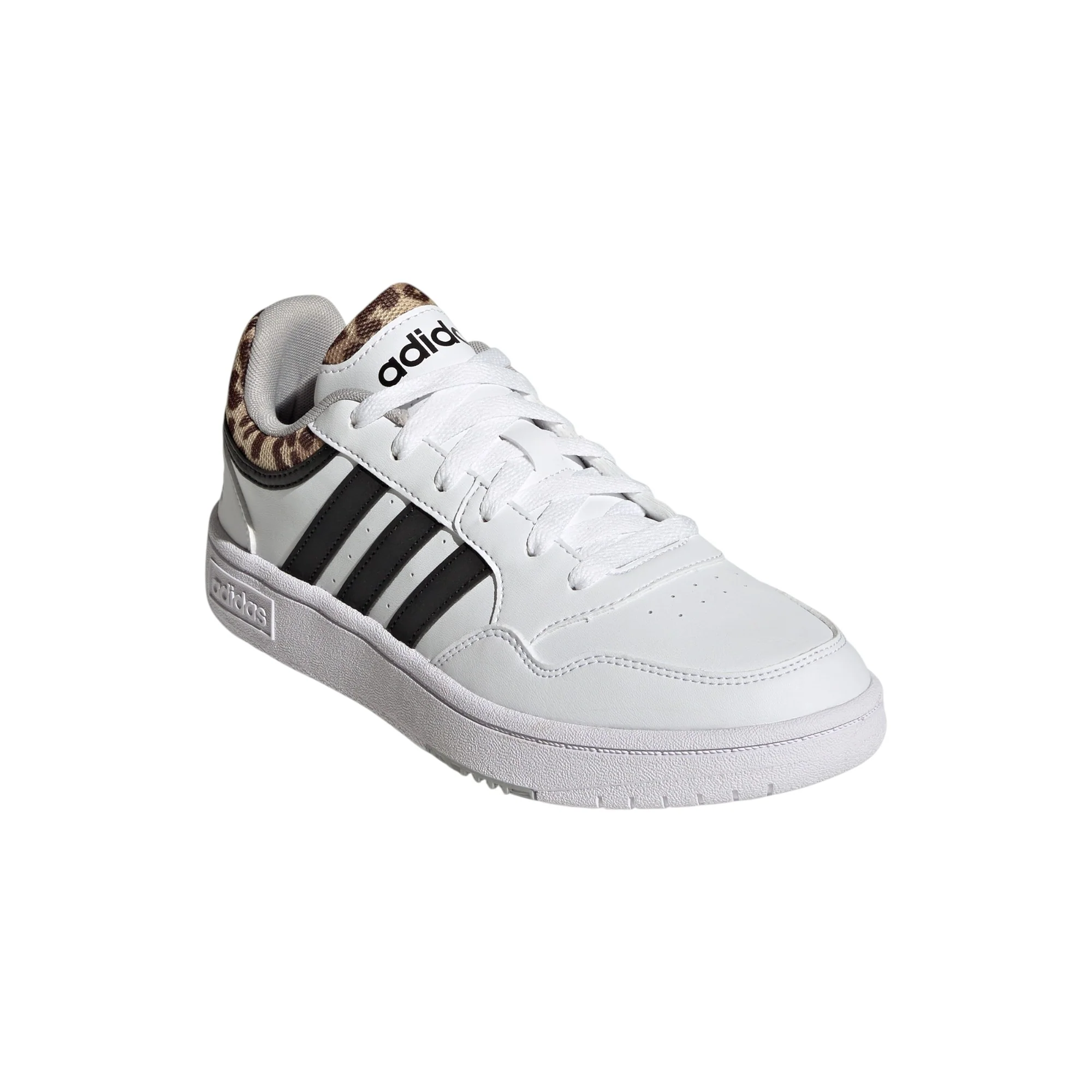 Hoops 3.0 Leopard Print Lace Up Sneakers - Image 2