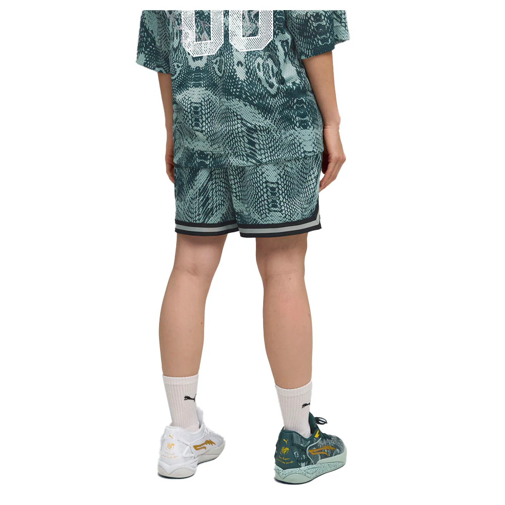 PUMA HOOPS X HARRY POTTER Snake Print Shorts - Image 5
