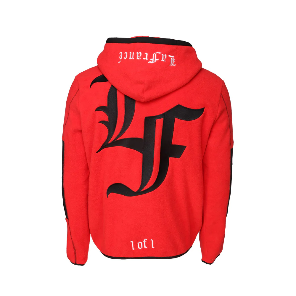 PUMA HOOPS X LAFRANCE Holiday Sherpa Full Zip Hoodie - Image 2
