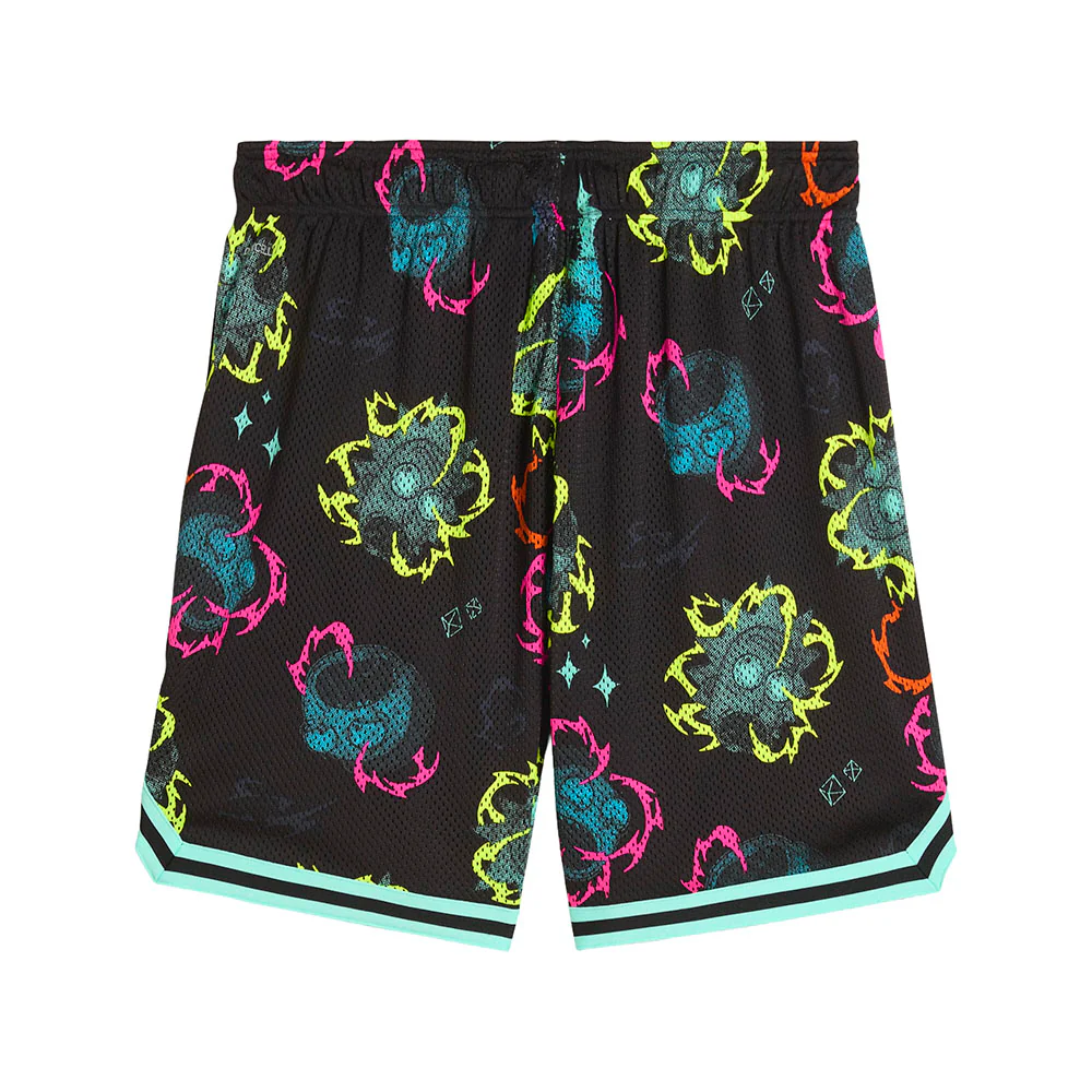PUMA HOOPS X RICK AND MORTY Graphic 5.5 Inch Shorts - Image 2