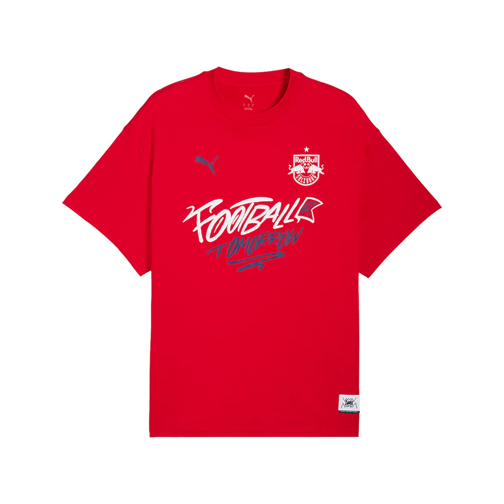 PUMA HOOPS X FC RED BULL SALZBURG Crew Neck Short Sleeve T-Shirt