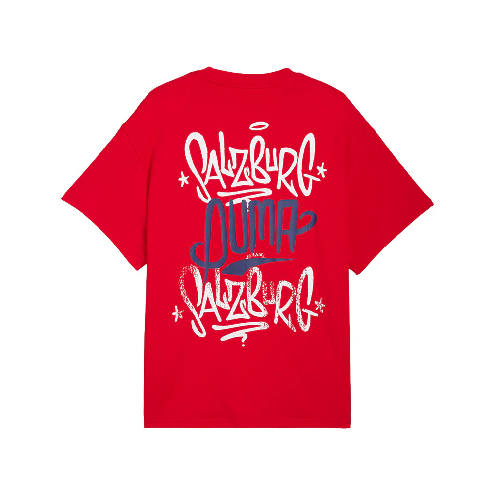 PUMA HOOPS X FC RED BULL SALZBURG Crew Neck Short Sleeve T-Shirt - Image 2