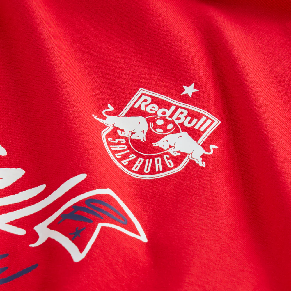 PUMA HOOPS X FC RED BULL SALZBURG Crew Neck Short Sleeve T-Shirt - Image 3