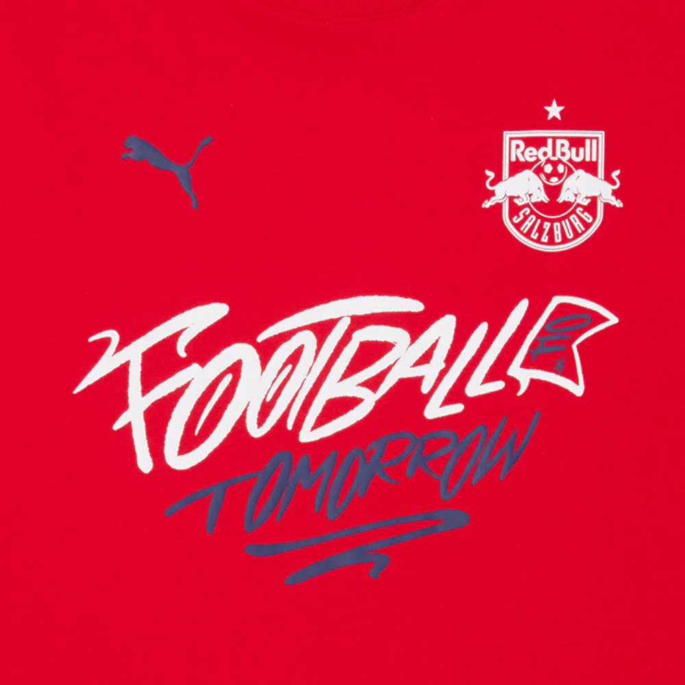 PUMA HOOPS X FC RED BULL SALZBURG Crew Neck Short Sleeve T-Shirt - Image 5