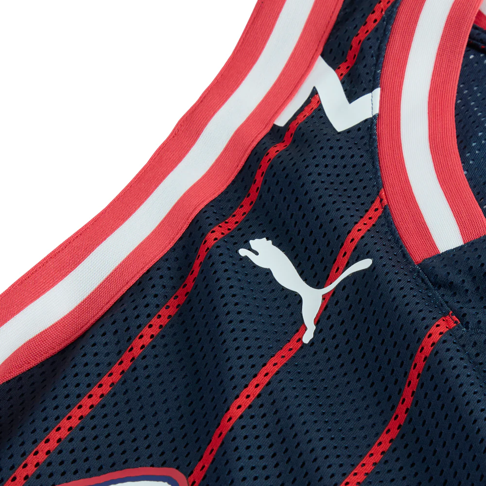 PUMA HOOPS X FC RED BULL SALZBURG Crew Neck Sleeveless Jersey - Image 4