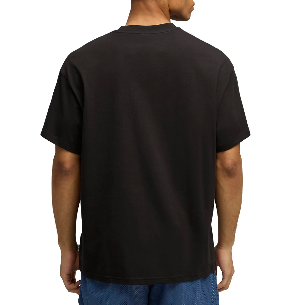 Hooptopia Graphic Crew Neck Short Sleeve Basketball T-Shirt - Image 4