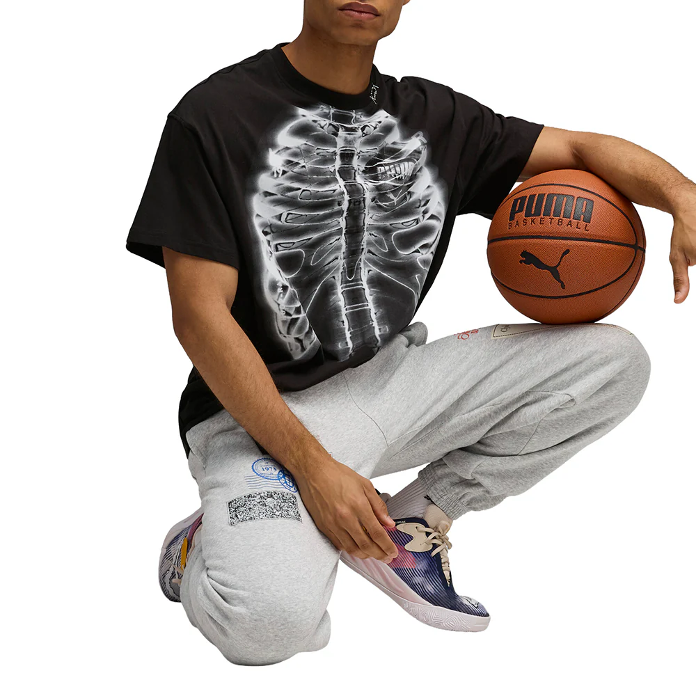 Hooptopia Hoopray Vision Graphic Crew Neck Short Sleeve T-Shirt - Image 5