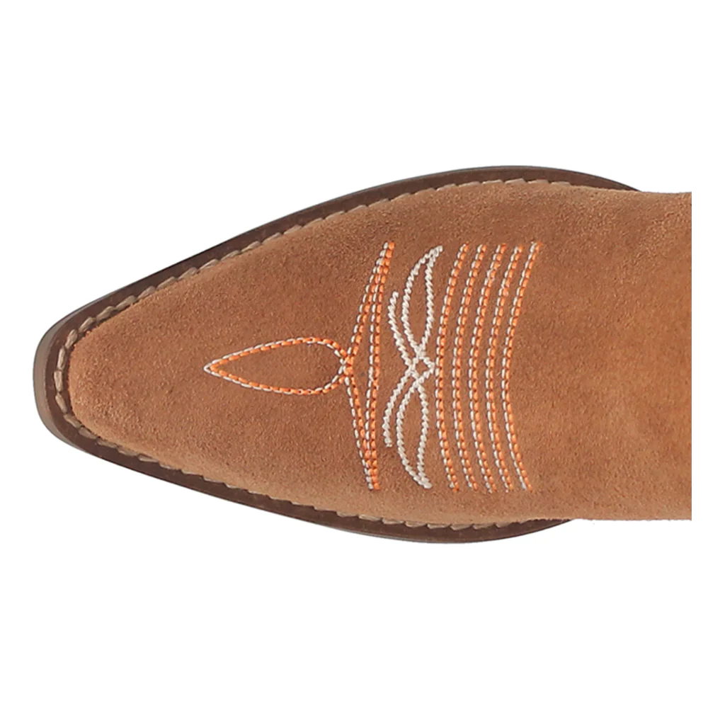 Hot Sauce Embroidered Snip Toe Cowboy Boots - Image 4
