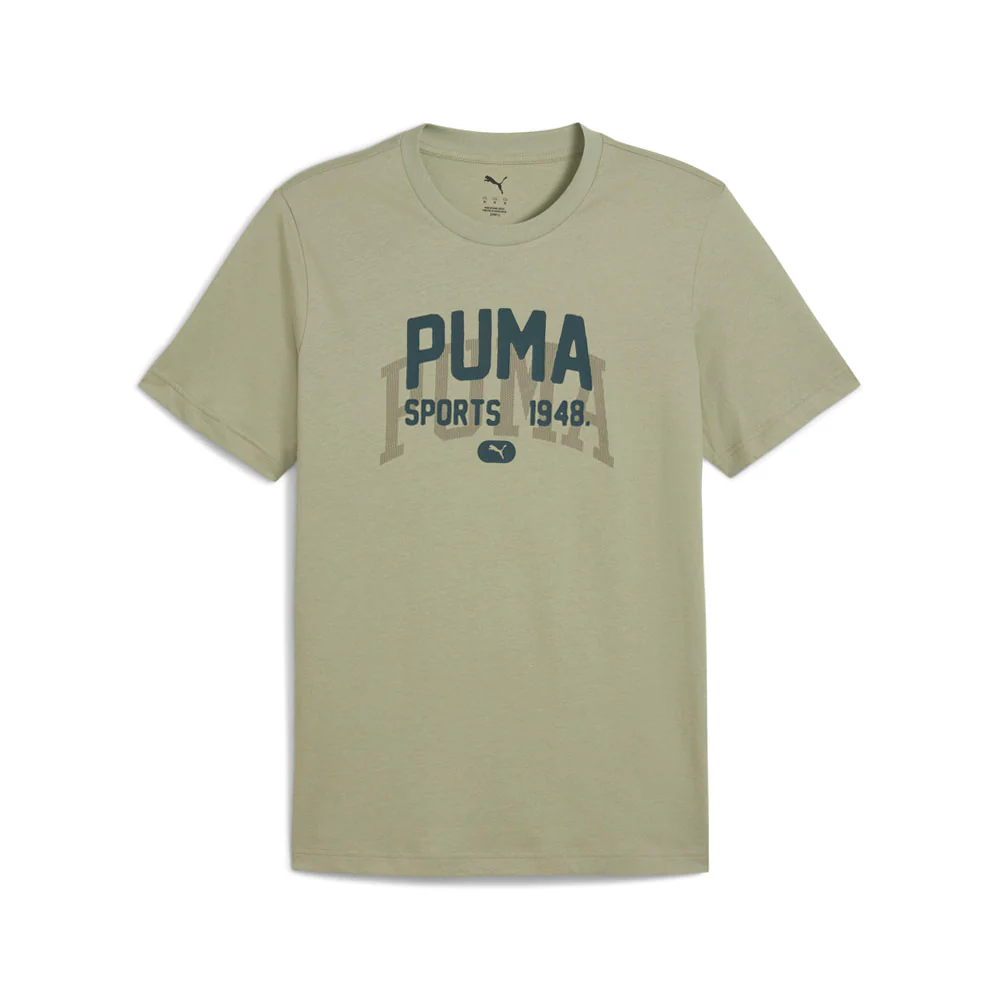 Graphic Varsity Tee Crew Neck Short Sleeve T-Shirt