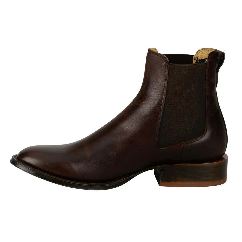 Houston 6 Inch Round Toe Western Chelsea Boots - Image 3