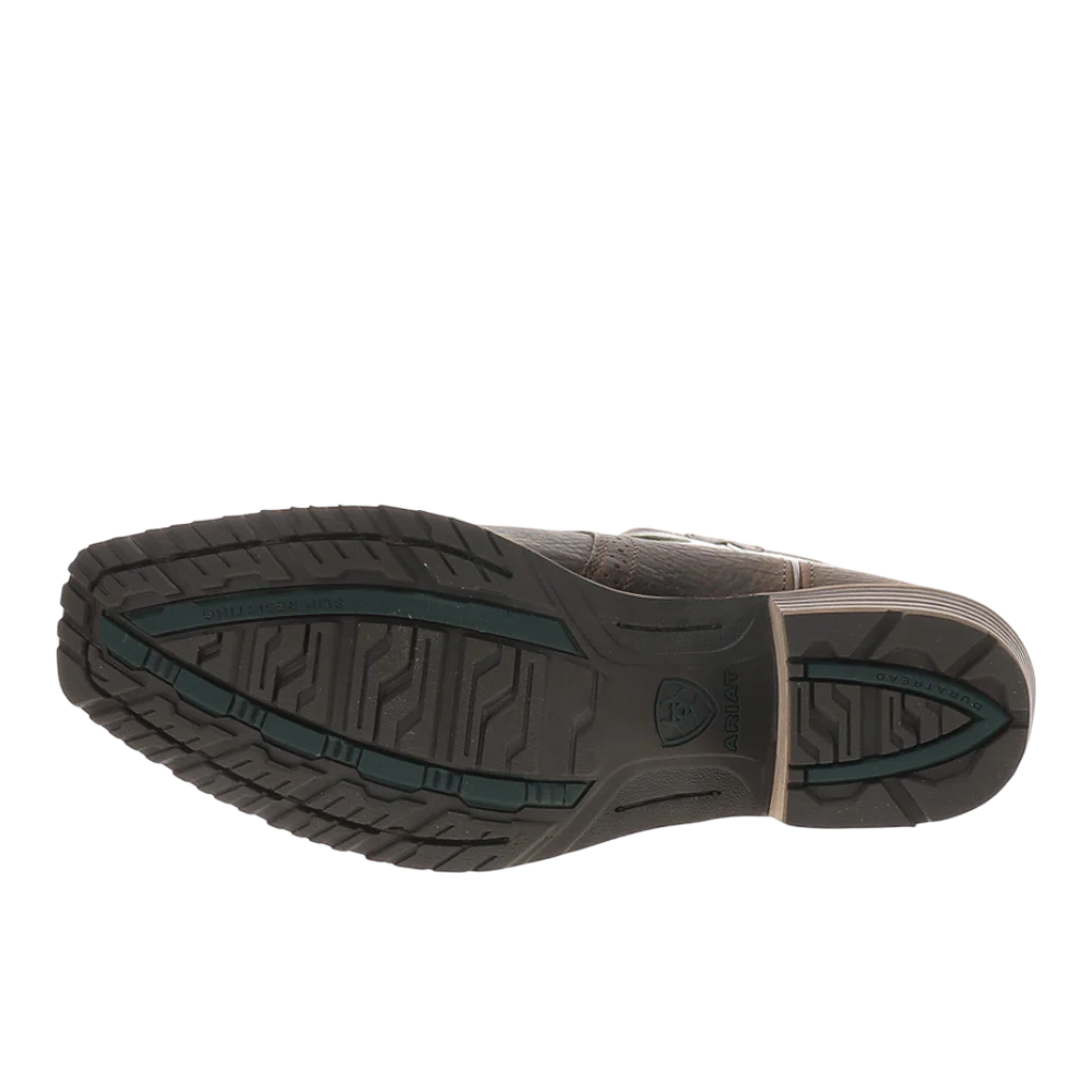 Hybrid Roughstock Antler Embroidered Snip Toe Pull On Cowboy Boots - Image 5