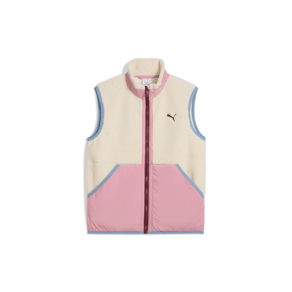Hybrid Sherpa Full Zip Vest (Big Kid)