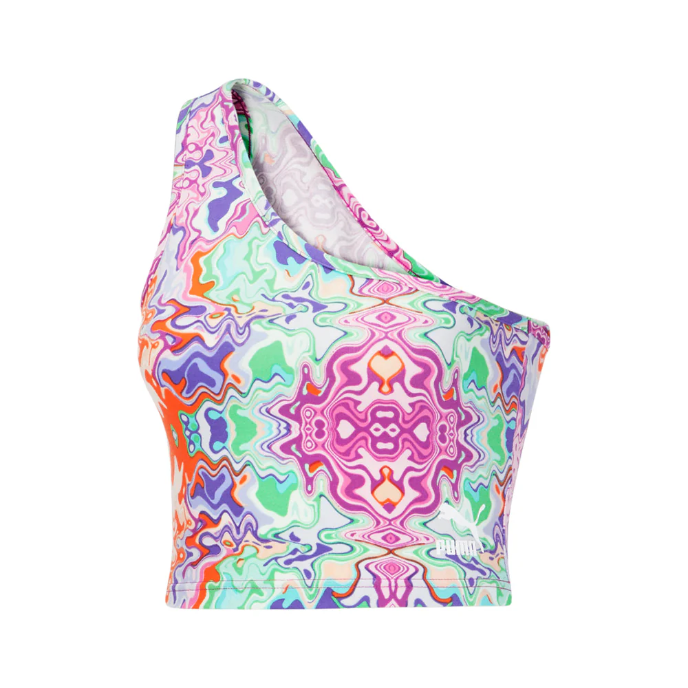 Hypnotize Asymmetrical Tank Top
