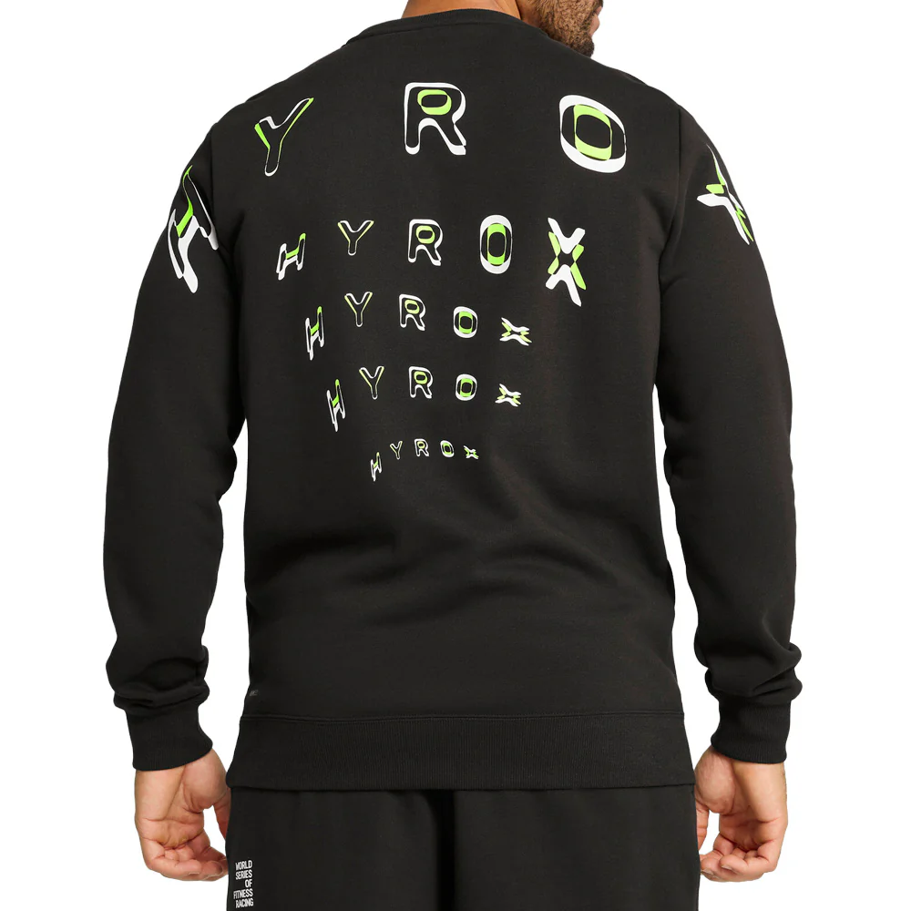 PUMA X HYROX Heavyweight Crew Neck Sweatshirt - Image 4