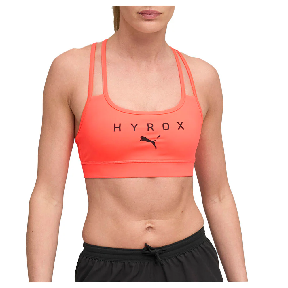 PUMA X HYROX Move Low Impact Strappy Sports Bra - Image 3