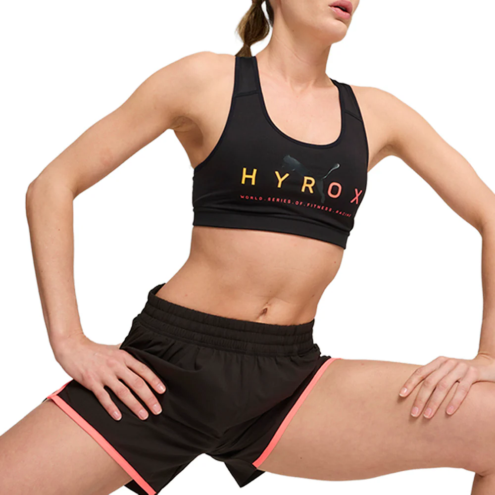 PUMA X HYROX 4Keeps Run Mid Impact Sports Bra - Image 3