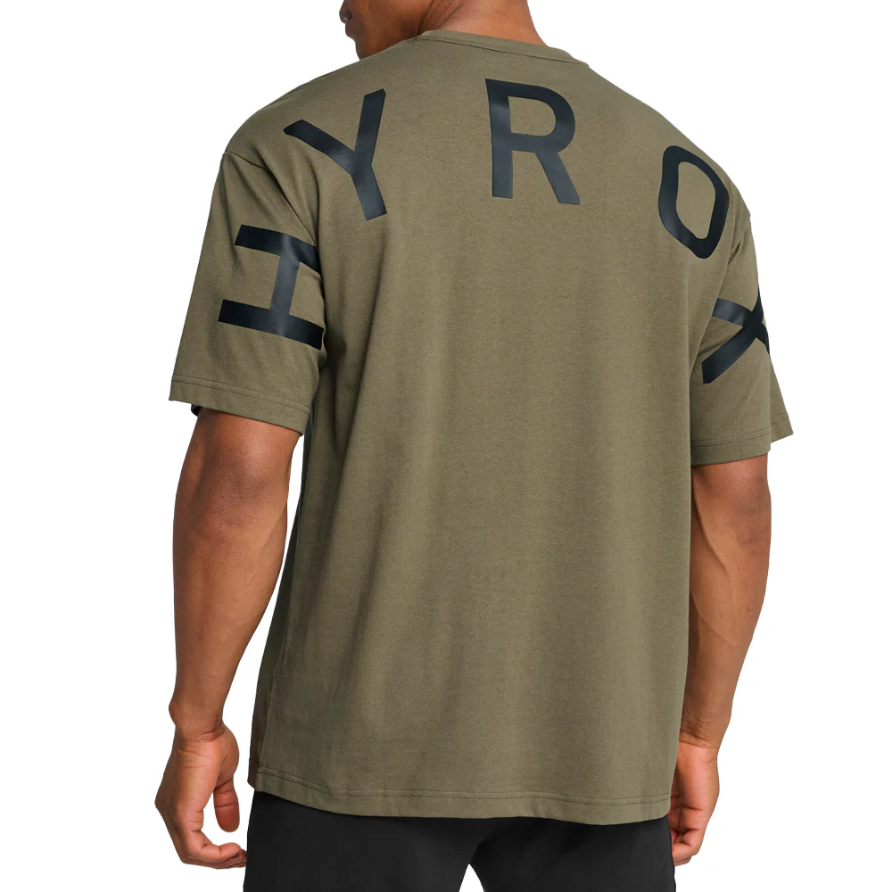 PUMA X HYROX Oversized Crew Neck Short Sleeve T-Shirt - Image 4
