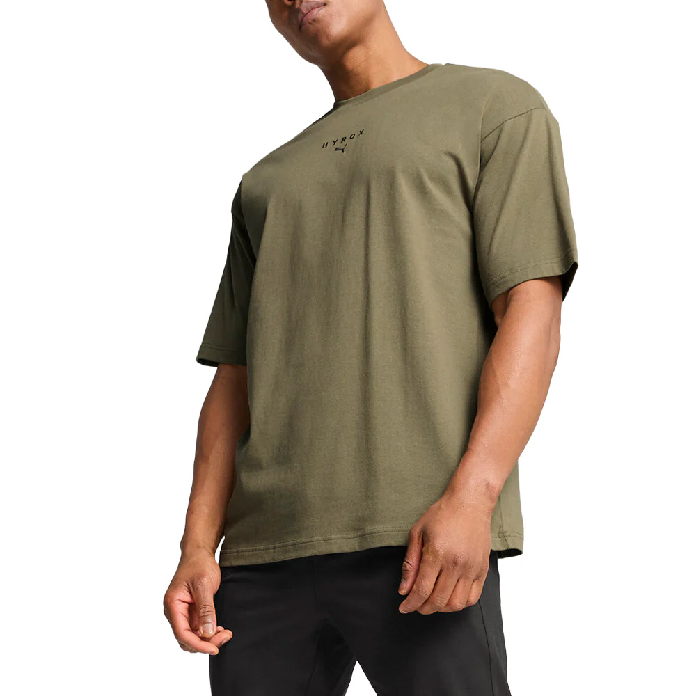 PUMA X HYROX Oversized Crew Neck Short Sleeve T-Shirt - Image 5