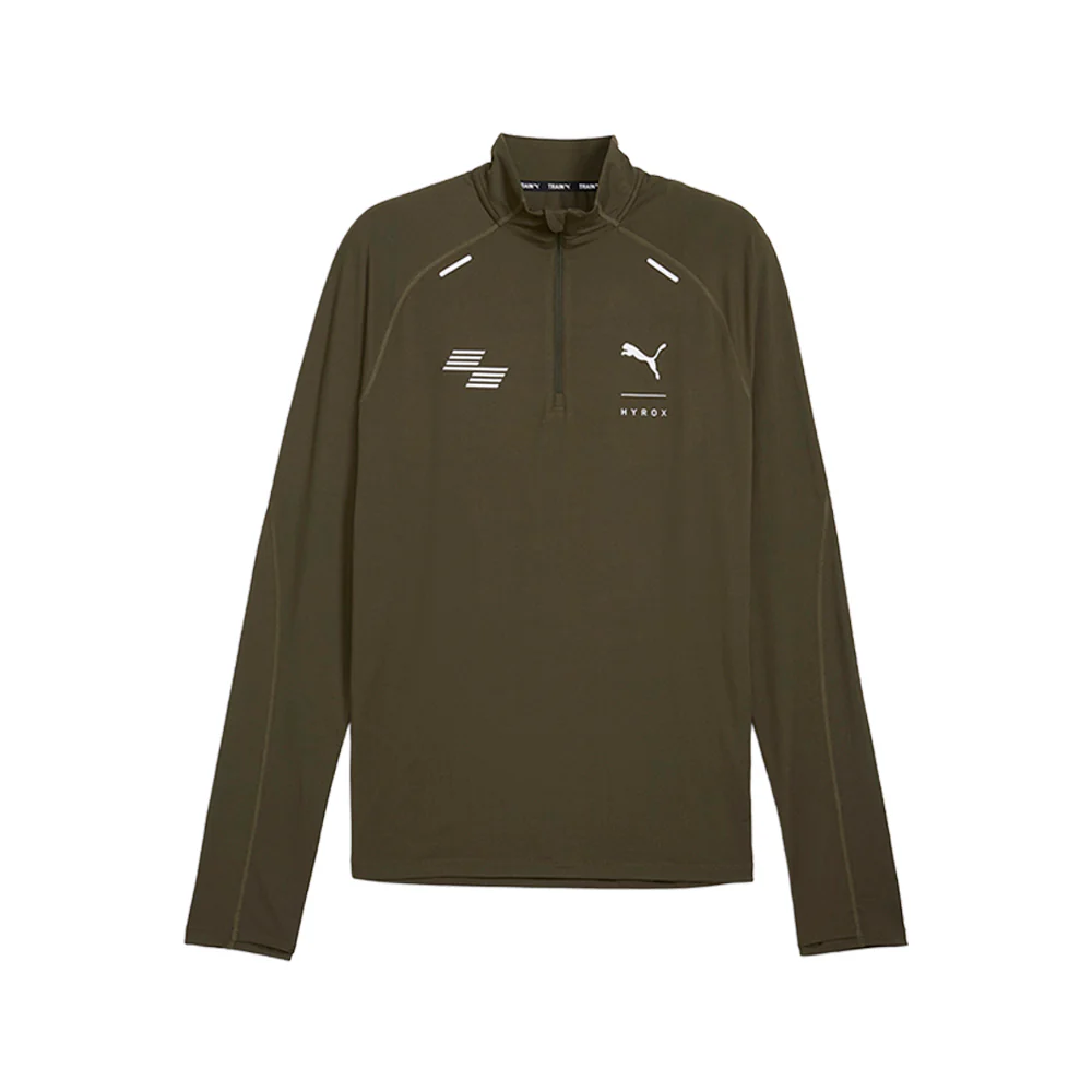 PUMA X HYROX Run Cloudspun Long Sleeve Quarter Zip Pullover