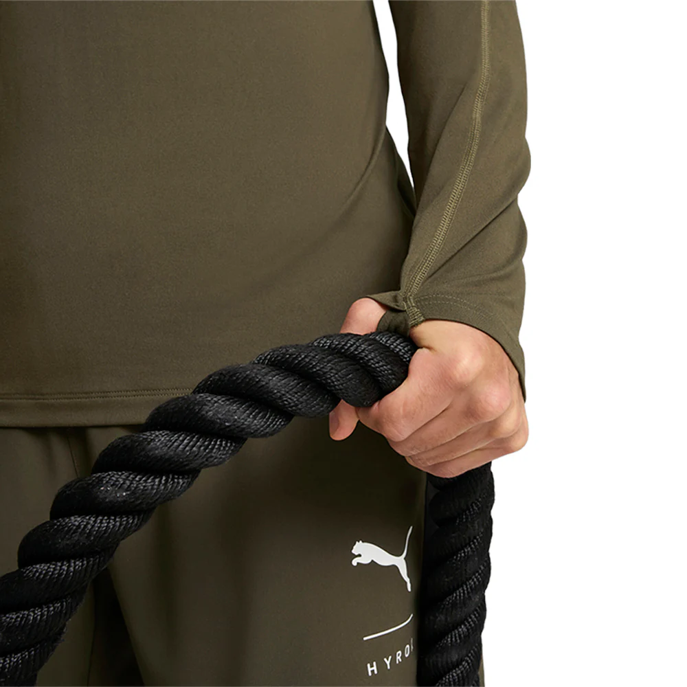 PUMA X HYROX Run Cloudspun Long Sleeve Quarter Zip Pullover - Image 5