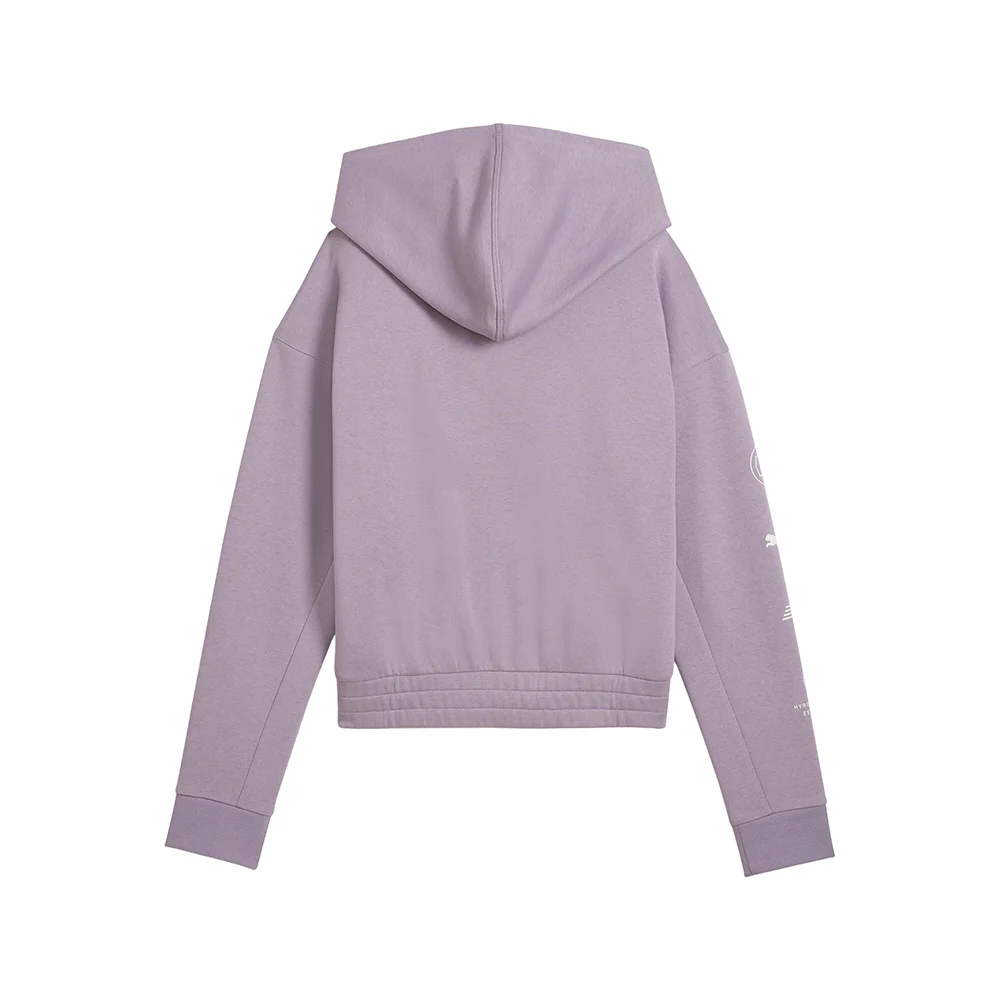 PUMA X HYROX Train Favorite Fleece Full Zip Hooded Jacket - Image 2