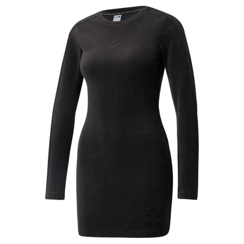 Iconic T7 Fitted Long Sleeve T-Shirt Dress - Image 3