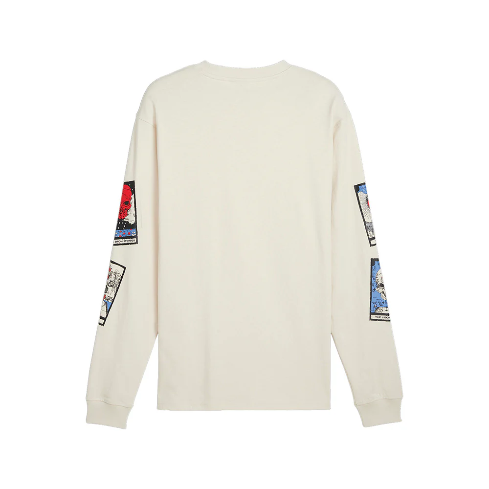 In Your Cards Crew Neck Long Sleeve Pullover Shirt - Image 2