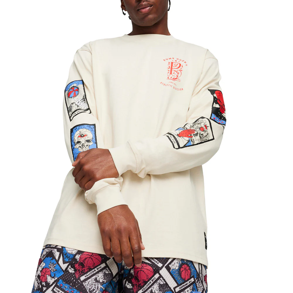 In Your Cards Crew Neck Long Sleeve Pullover Shirt - Image 3