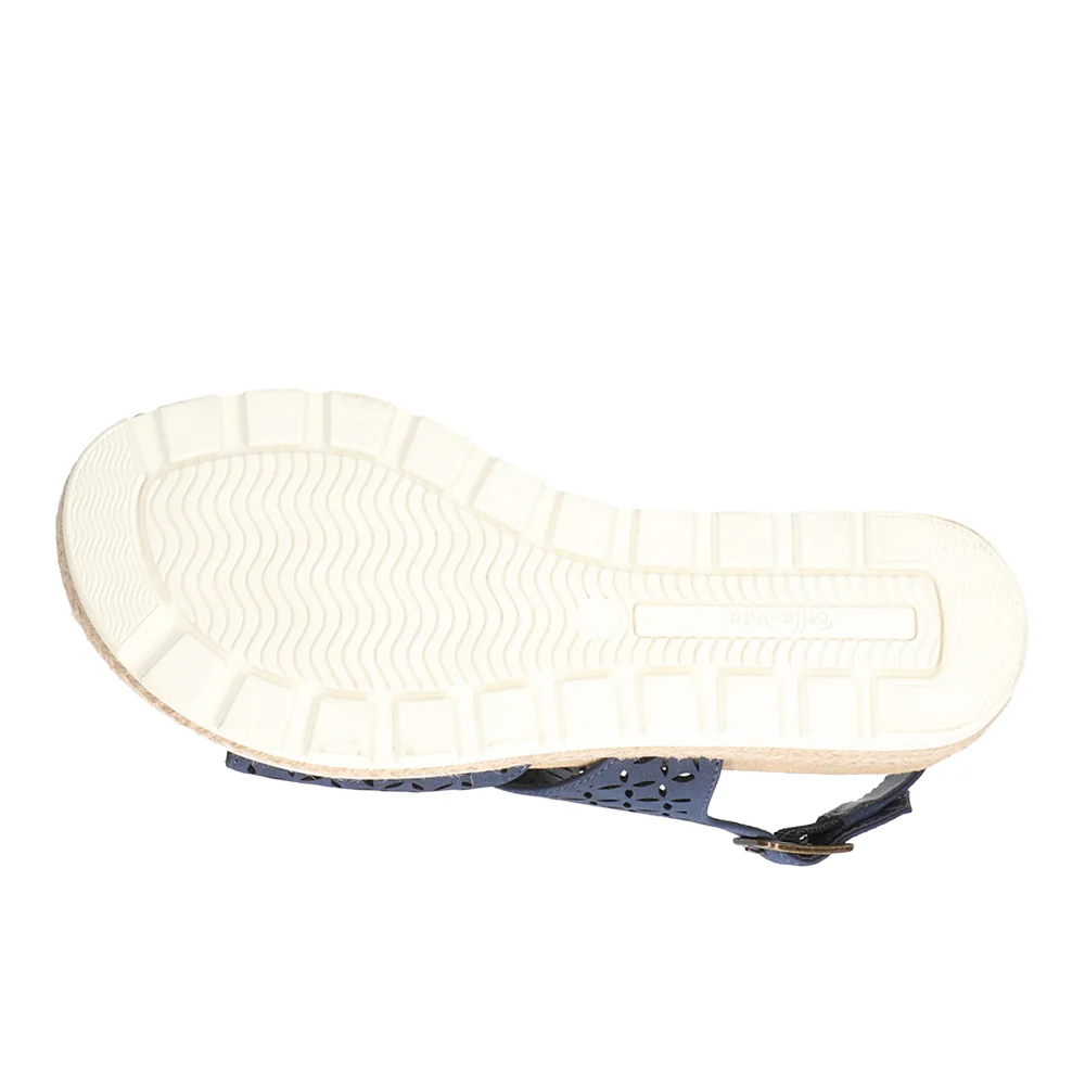 Inaya Cut Out Wedge Sandals - Image 5