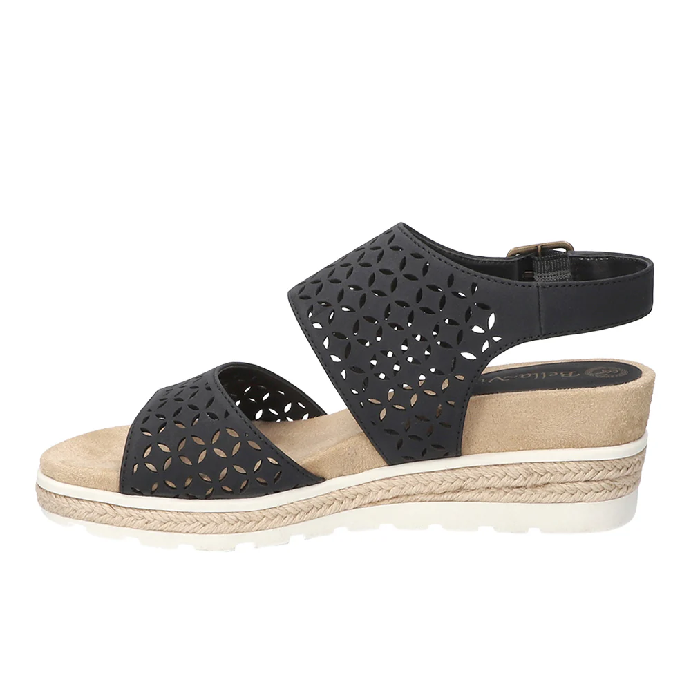 Inaya Cut Out Wedge Sandals - Image 3