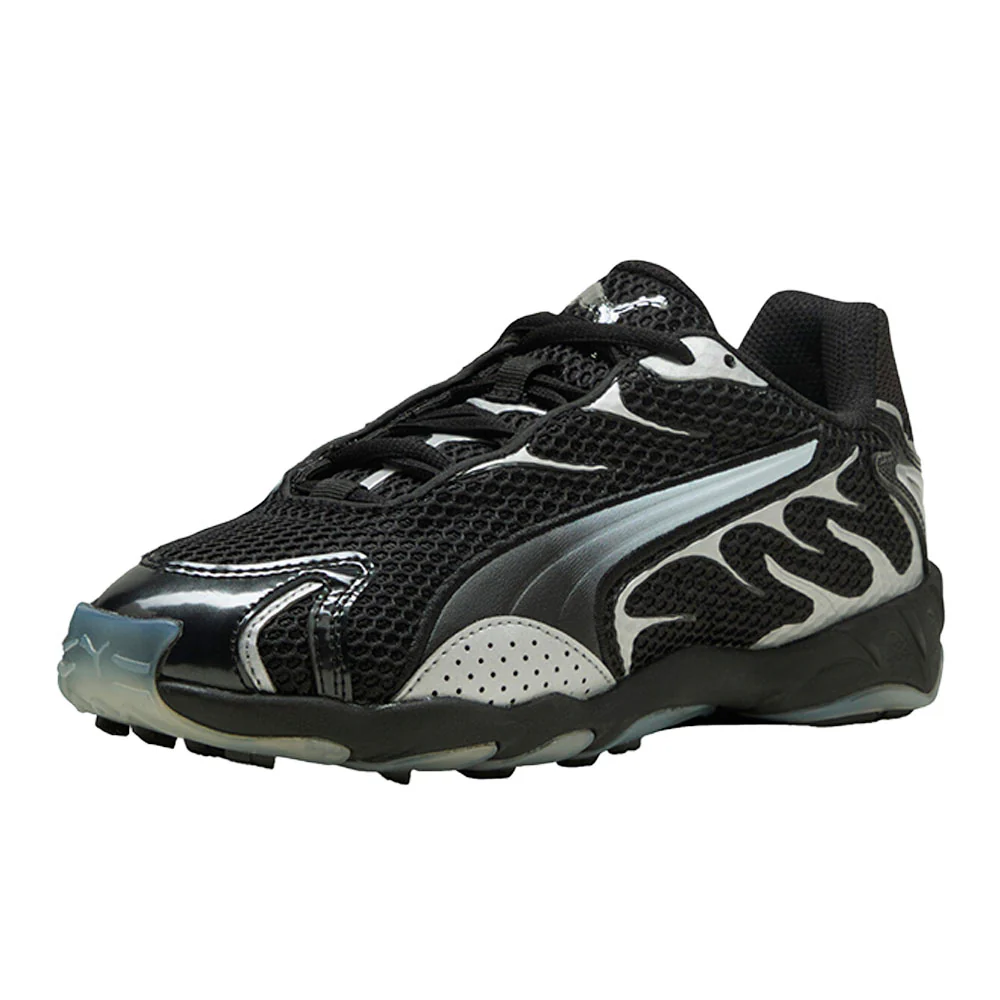 Inhale Metallic Lace Up Sneakers - Image 2