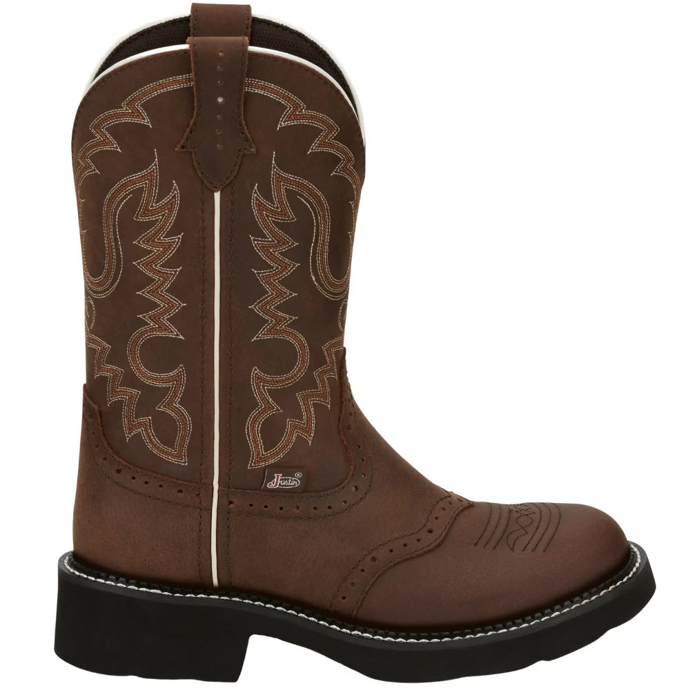 Inji Square Toe Pull On Cowboy Boots