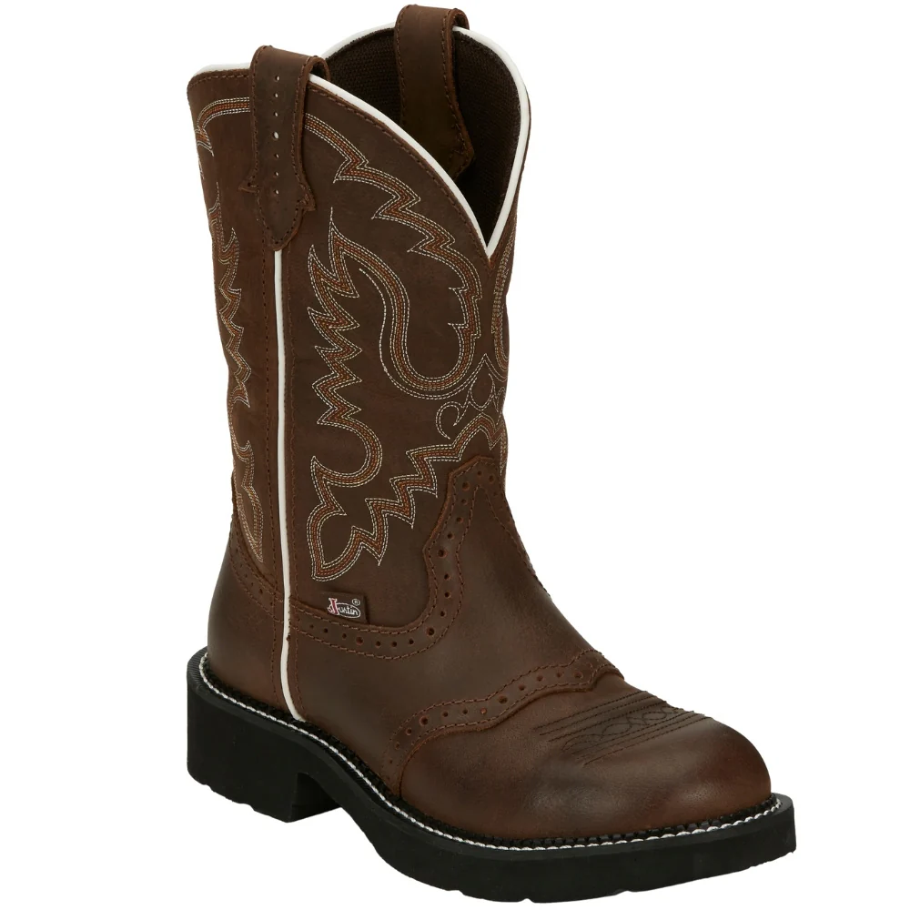 Inji Square Toe Pull On Cowboy Boots - Image 2