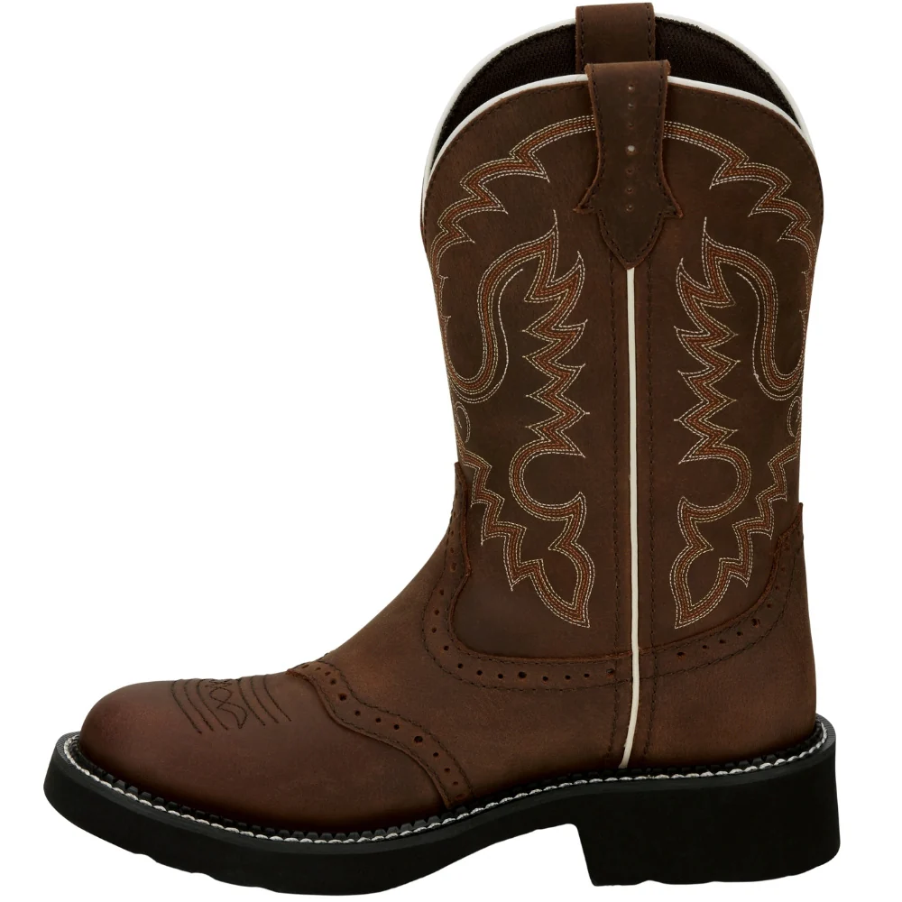 Inji Square Toe Pull On Cowboy Boots - Image 3