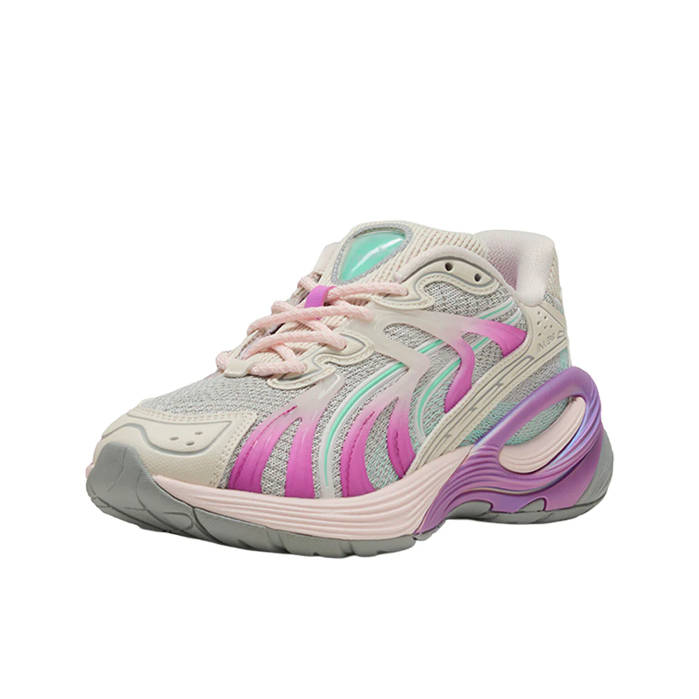 Inverse Mosaic Lace Up Sneakers - Image 2