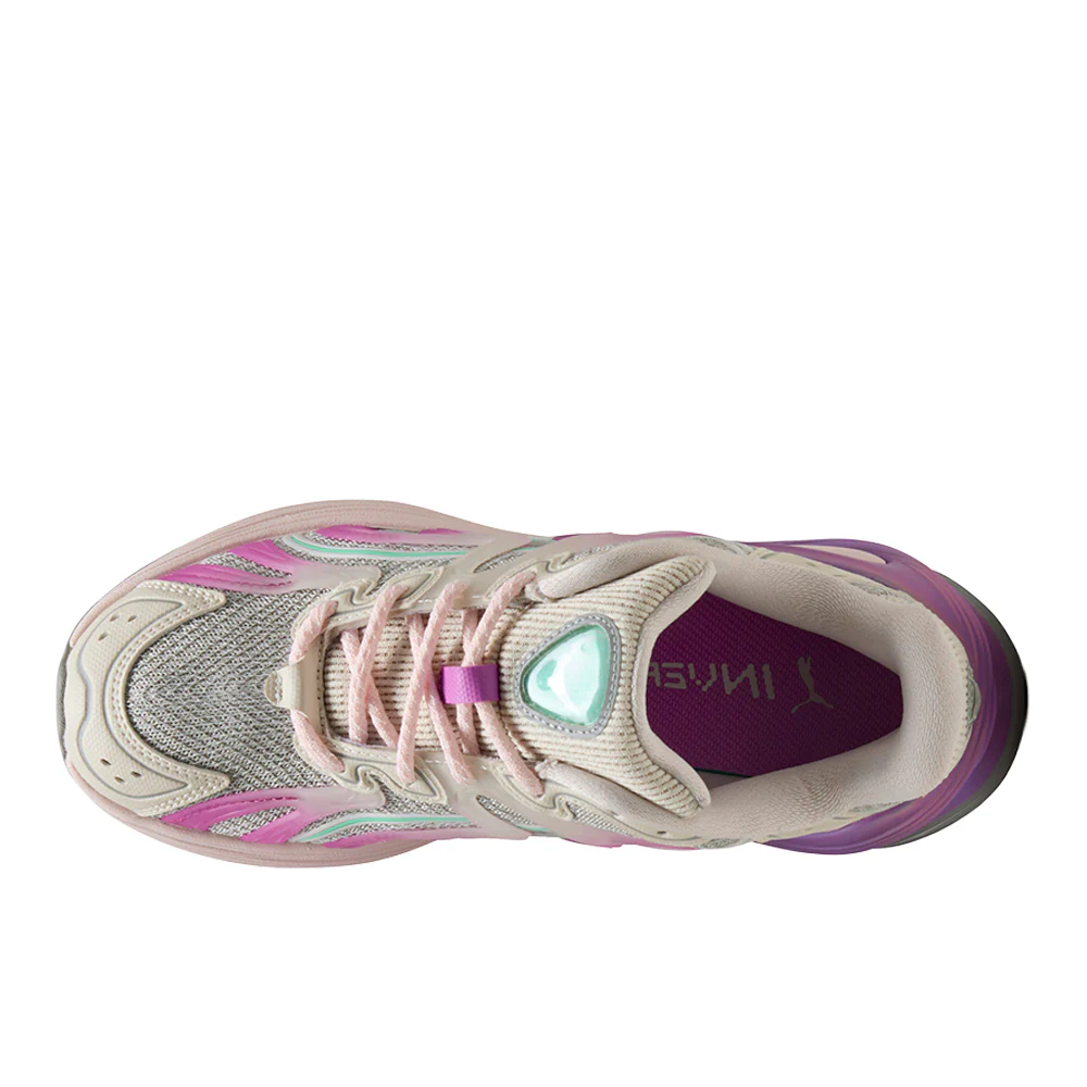 Inverse Mosaic Lace Up Sneakers - Image 4