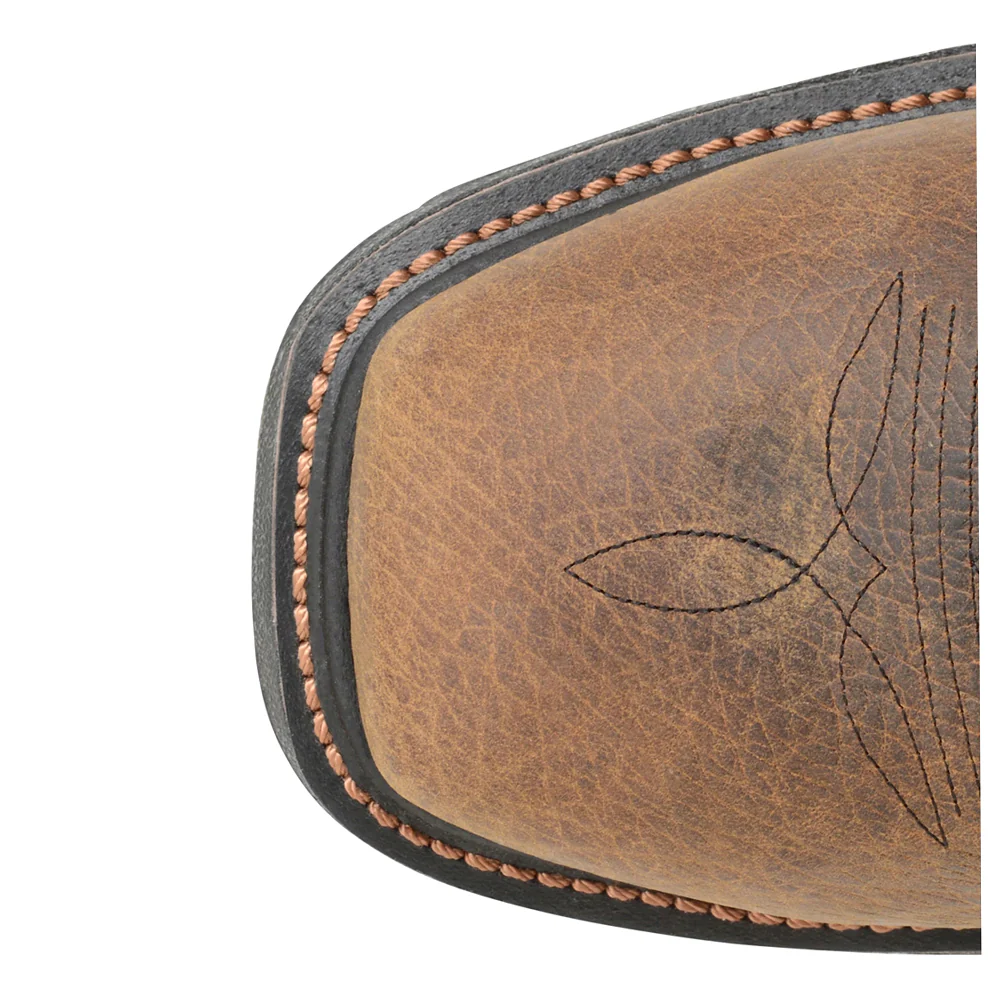 Isaac Workflex Embroidered 12 Inch Slip Resistant Composite Toe Work Boots - Image 4