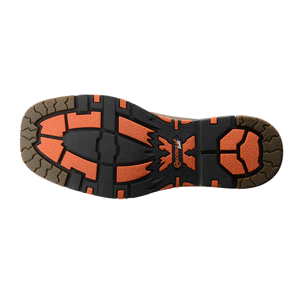 Isaac Workflex Embroidered 12 Inch Slip Resistant Composite Toe Work Boots - Image 5