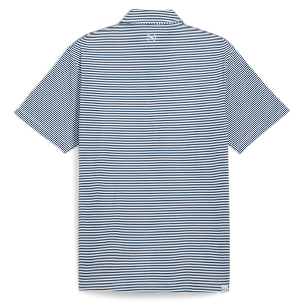 Isle Pique Striped Short Sleeve Polo Shirt - Image 2