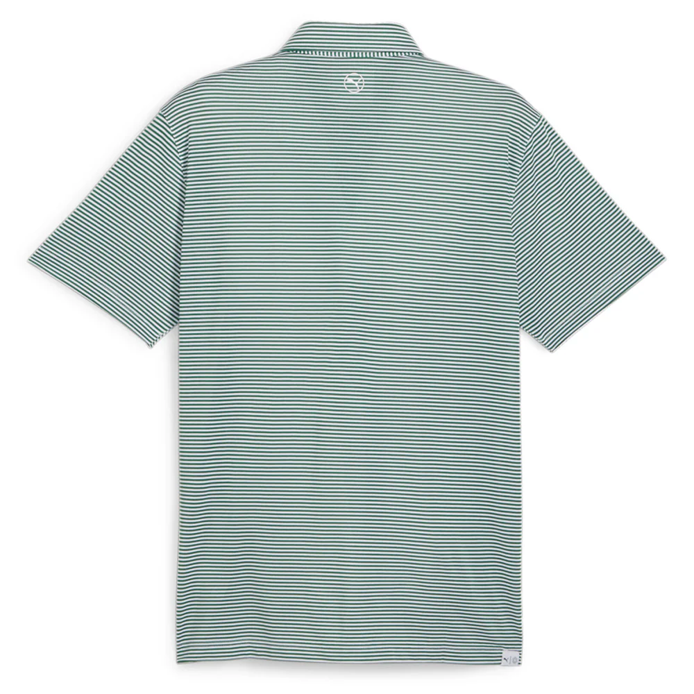 Isle Pique Striped Short Sleeve Polo Shirt - Image 2
