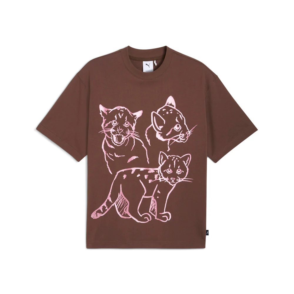Itty Bitty Graphic Crew Neck Short Sleeve T-Shirt