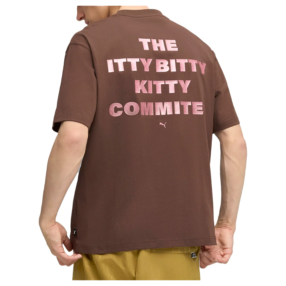 Itty Bitty Graphic Crew Neck Short Sleeve T-Shirt - Image 4