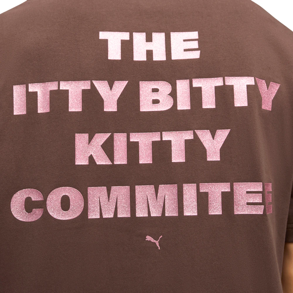 Itty Bitty Graphic Crew Neck Short Sleeve T-Shirt - Image 5