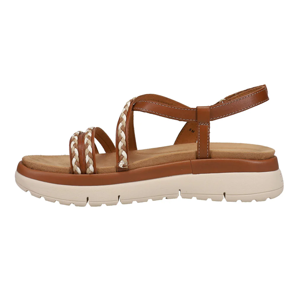 Ivani Braided Wedge Slingback Sandals - Image 3