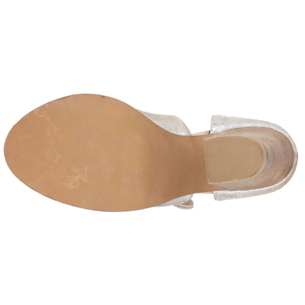Ivy Road Metallic Round Toe Shootie Pumps - Image 5