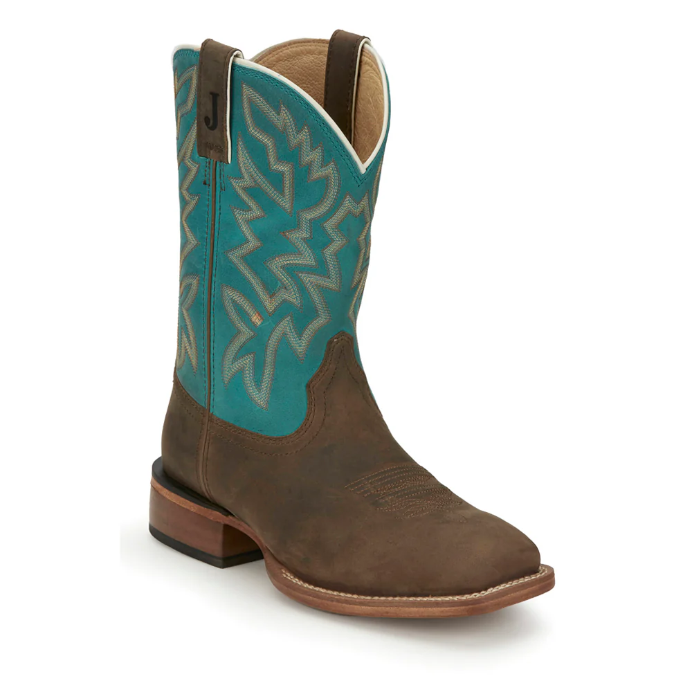 Jackpot Square Toe Pull On Cowboy Boots - Image 2