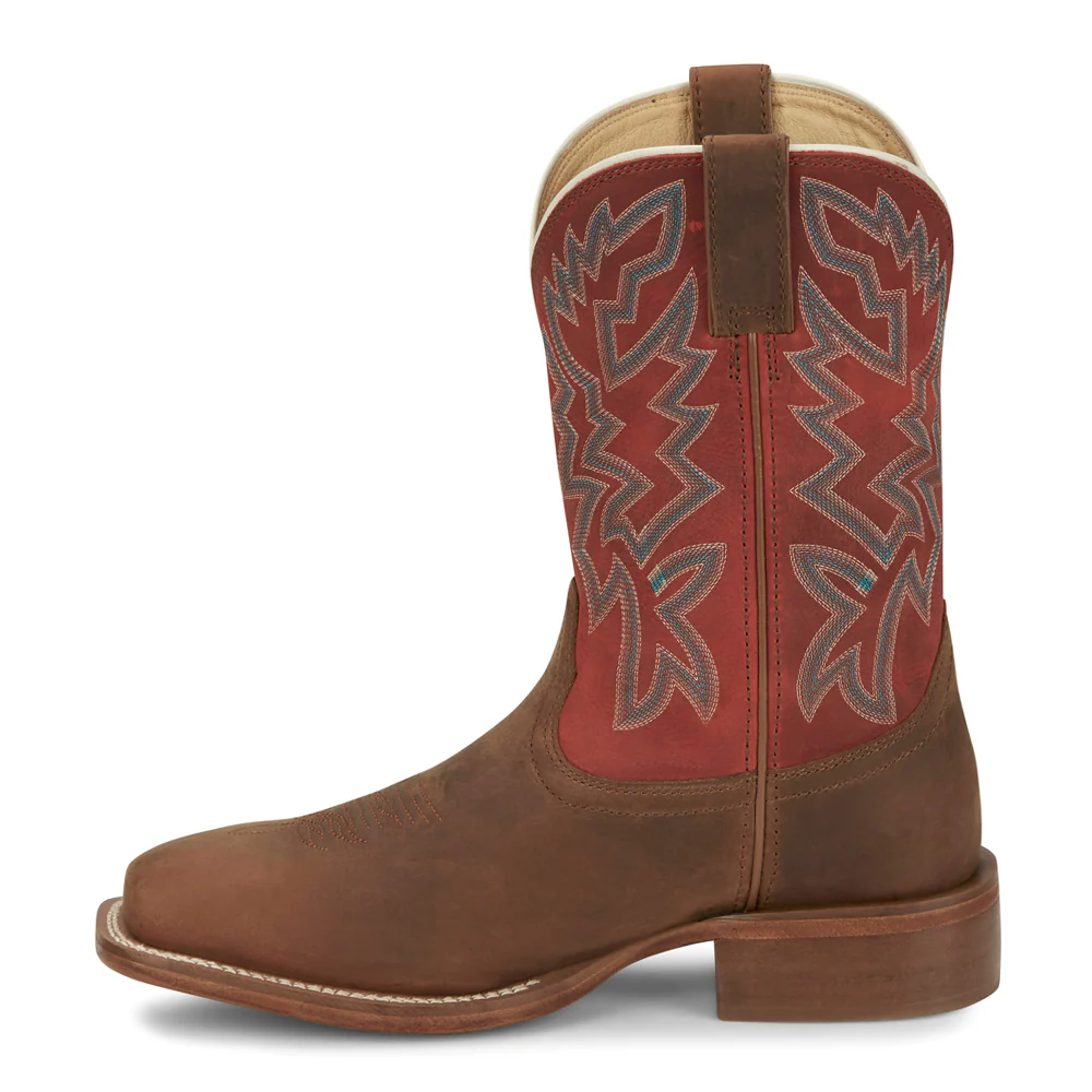 Jackpot Square Toe Pull On Cowboy Boots - Image 3