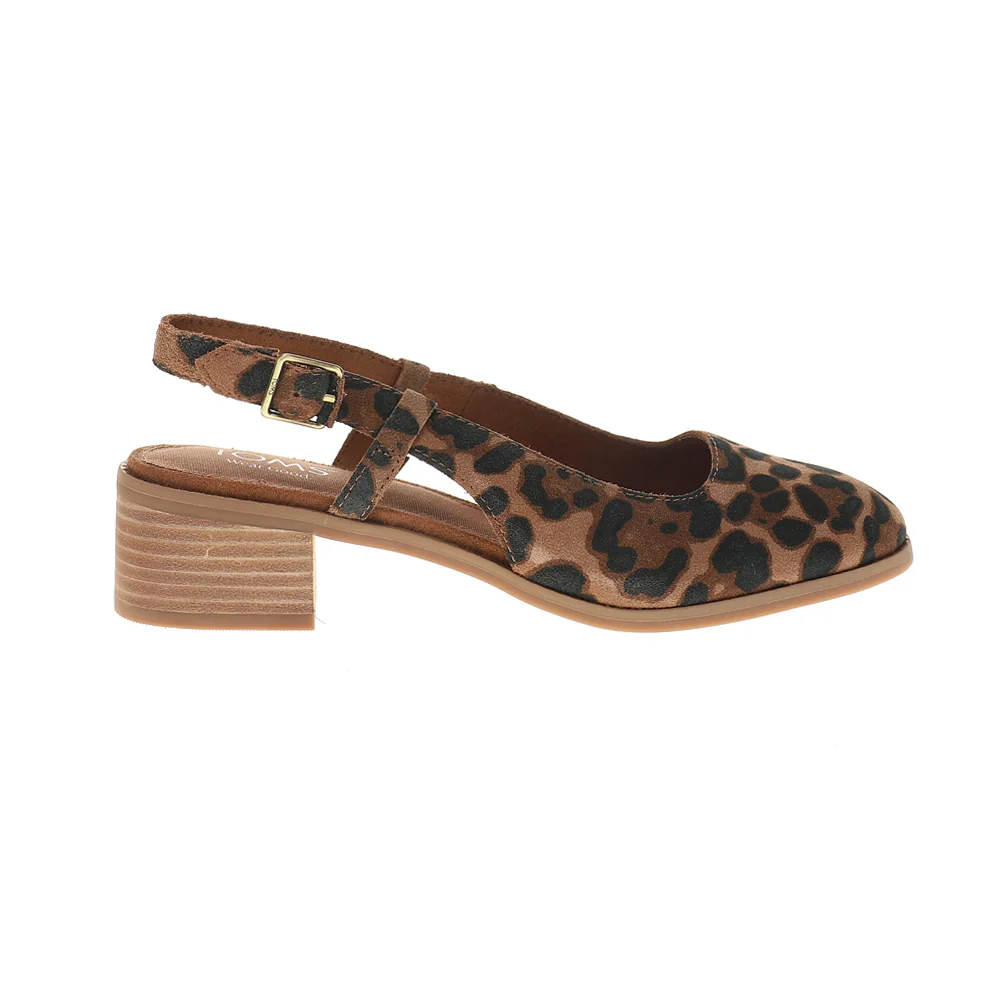 Jaclyn Square Toe Slingback Heels